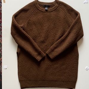2/15 forever 21 brown sweater